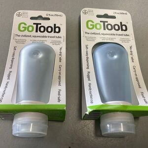 GoToob Squeezable Travel Tubes NWT